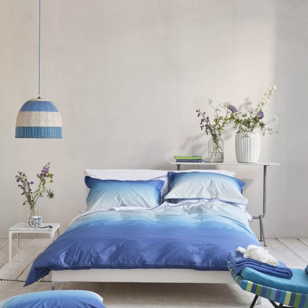Designers Guild Savoie Duvet Cover Set Cobalt Blue main