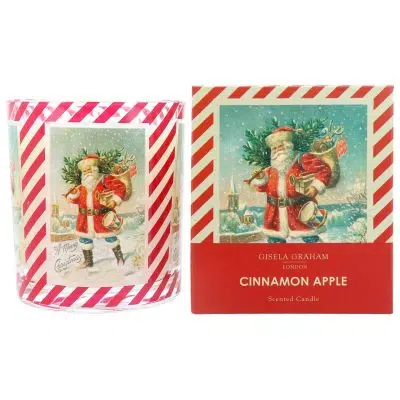 Gisela Graham Boxed Scented Candle 9cm - Nostalgia Santa