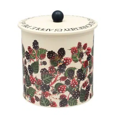 Emma Bridgewater Blackberry Tin Biscuit Barrel