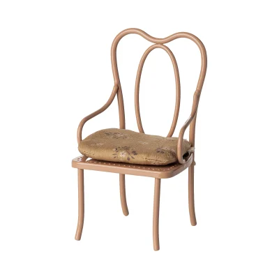 Maileg Vintage chair, Mini - Dark powder
