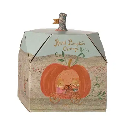 Maileg Pumpkin carriage, Mouse packaging