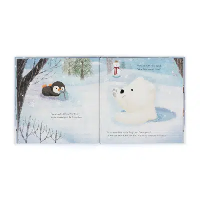 Jellycat Peanut Penguin’s Perfect Present Book story image
