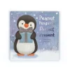 Jellycat Peanut Penguin’s Perfect Present Book front cover