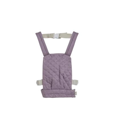 Olli Ella Dinkum Dolls Quilted Carrier - Lavender main
