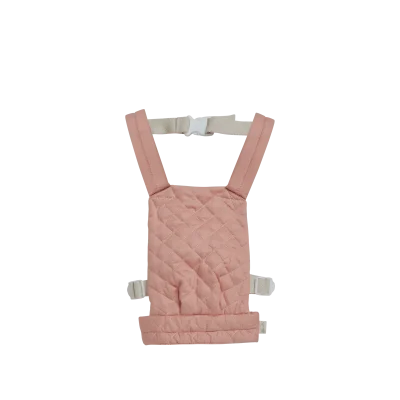 Olli Ella Dinkum Dolls Quilted Carrier - Rose main