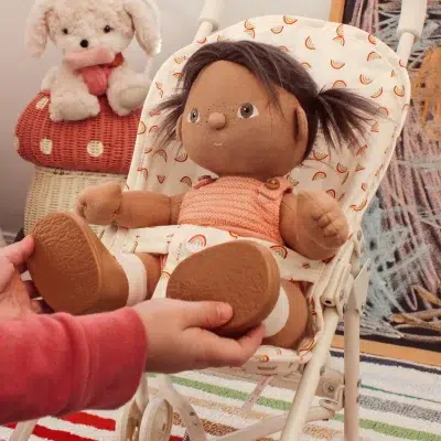 Olli Ella Sollie Stroller - Rainbow cameo
