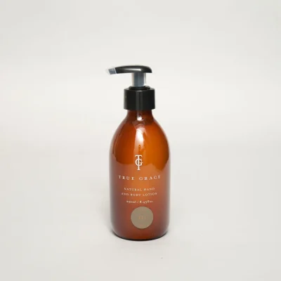 True Grace Fig 240ml Hand & Body Lotion-Cruelty Free, Natural bottle