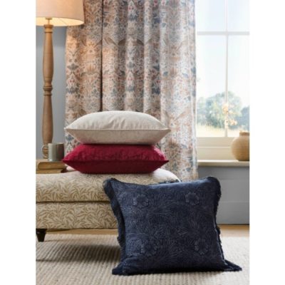 William Morris At Home Marigold Prussian Blue Mf 50x50cm Cushion cameo