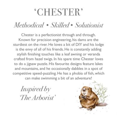 Wrendale Chester - Beaver Plush