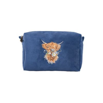 Wrendale Highland Cow Make Up Bag - Daisy Coo
