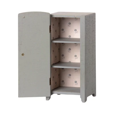 Maileg Closet, Miniature - Grey/mint