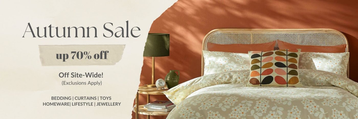 Autumn sale at Maison White Bedding