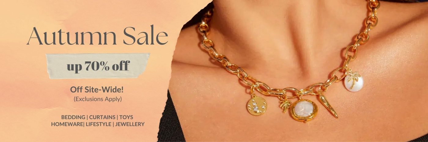 Autumn sale at Maison White jewellery