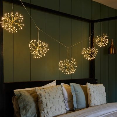 Light Style London Dandelion Drops 2.4m (Gold)