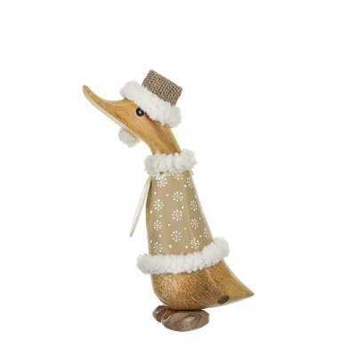 DCUK Gilded Caramel Christmas Duckling