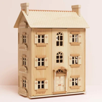 Le Toy Van The Grand Natural Wood Dolls House