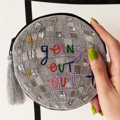 House of Disaster Small Talk 'Going Out-Out' Purse