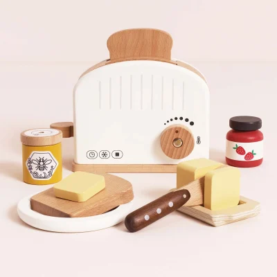Le Toy Van White Toaster Breakfast Set NEW