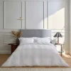 Bedeck Serra White Duvet Cover Set - 250tc