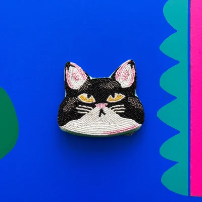 House of Disaster Catnip Cat Coin Purse