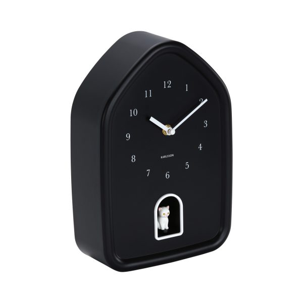 Karlsson Wall Clock Modern Kitty