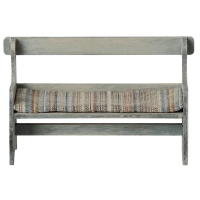 Maileg Bench, Mouse - Vintage off white