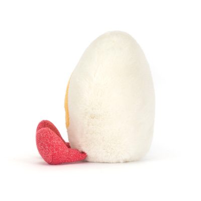 Jellycat Amuseables Heart Boiled Egg side view