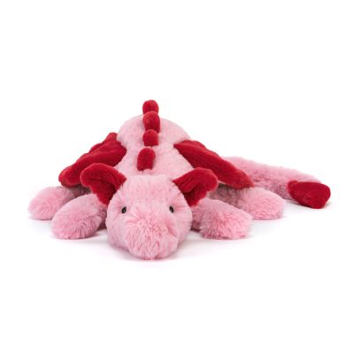 Jellycat Heart Dragon front view
