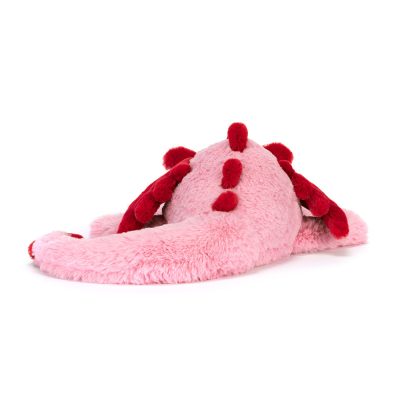 Jellycat Heart Dragon rear view