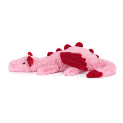 Jellycat Heart Dragon side view