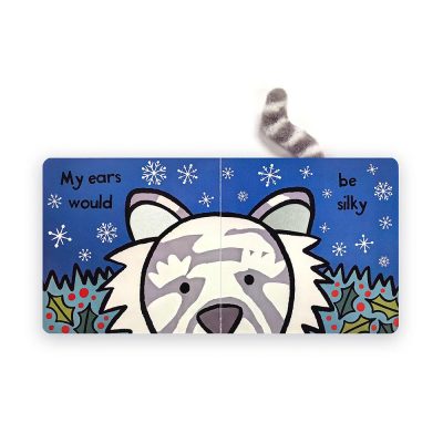 Jellycat If I Were a Snow Tiger Board Book inside