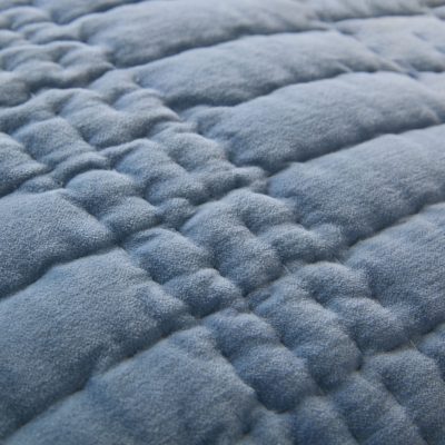 Laura Ashley Scalloped Seaspray Microfibre 43x43cm Cushion detail