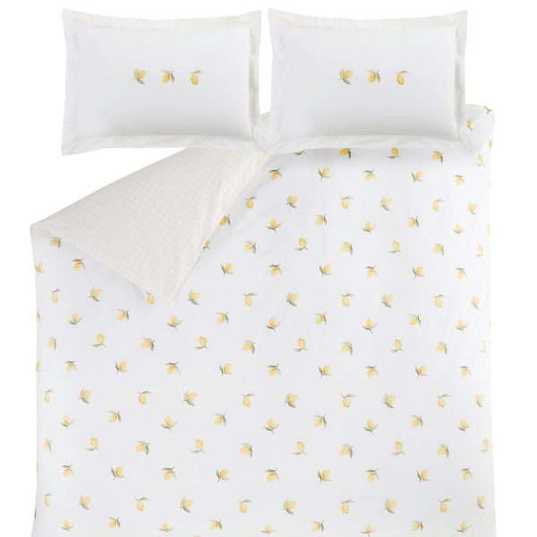 Sophie Allport Lemons White Bedding Set cut out