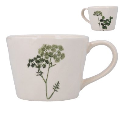 Gisela Graham Stoneware Mug 10cm - Spring Hedgerow
