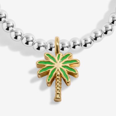Joma Jewellery A Little Vibes 'Hello Summer' Bracelet in Silver Plating