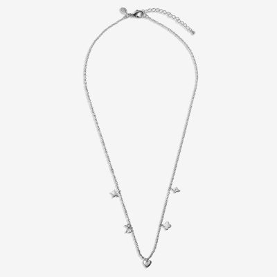 From our most-loved Life's A Charm collection, we're delighted to introduce you to our Life's A Charm 'Happy Birthday' Necklace in Silver Plating. Featuring a silver-plated chain necklace base and an array of adorable charms to symbolise their special day, this sweet little style will arrive perfectly presented in a beautiful buttercream and blush pink gift box, ready to wow.