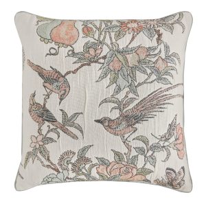 Heritage Royal Palaces Hampton Jaquard Multi Cushion 45 x 45cm front