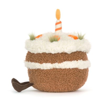 Jellycat Amuseables Carrot Cake A2CRTC side view