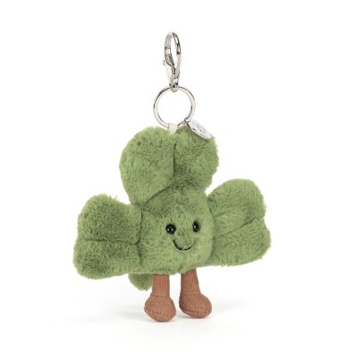 Jellycat Amuseables Siofra Shamrock Bag Charm A4SHMBC main