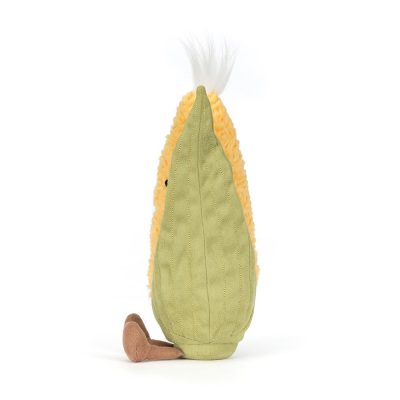 Jellycat Amuseables Sweetcorn A4SWEE side view