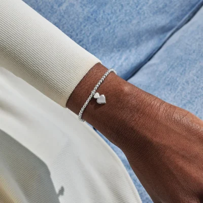 Joma Jewellery A Little Best Little Sis Silver Plated Bracelet