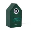 Karlsson Alarm Clock Cuckoo LED Retro Green