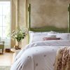 Heritage Royal Palaces Victoria Sprigs Embroidery Rose Pink Sage Bedding Set main