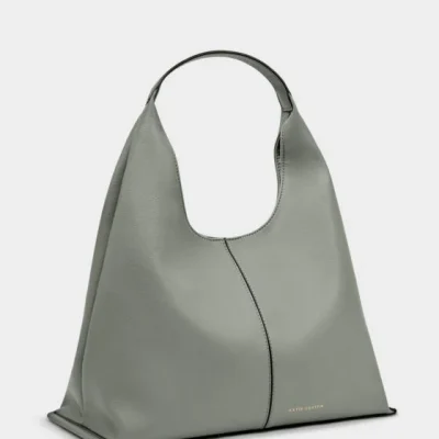 Katie Loxton Laila Slouch Shoulder Bag Graphite Green