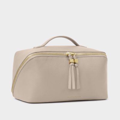 Katie Loxton Soho Large Make Up / Wash Bag Oyster