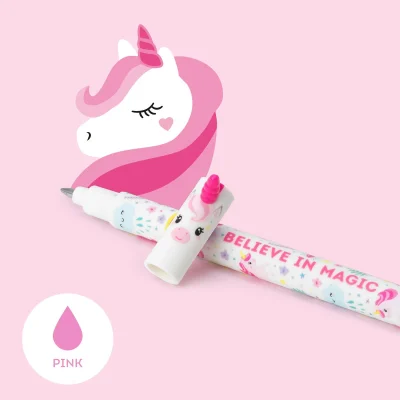 "Believe In Magic" Unicorn Erasable Gel Pen - Erasable Pen