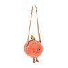 Jellycat Amuseables Peach Shoulder Bag