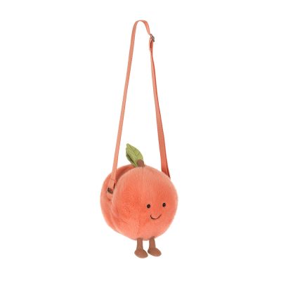 Jellycat Amuseables Peach Shoulder Bag