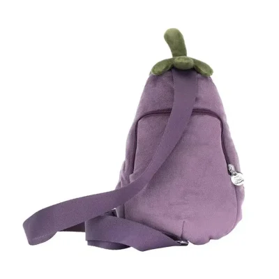 Jellycat Amuseables Aubergine Bum Bag back