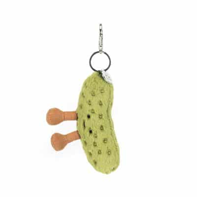 Jellycat Amuseables Pickle Bag Charm front